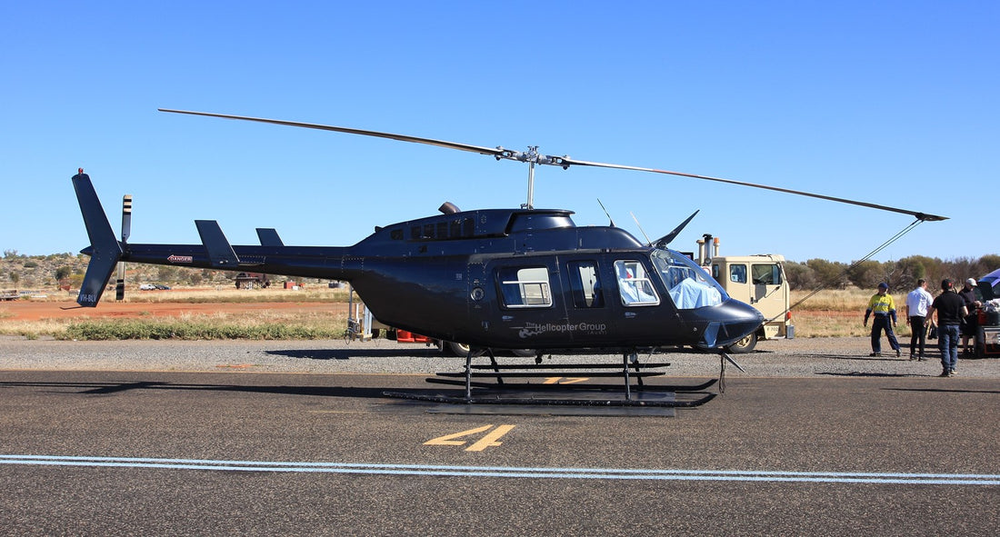 Bell 206L fitted interior