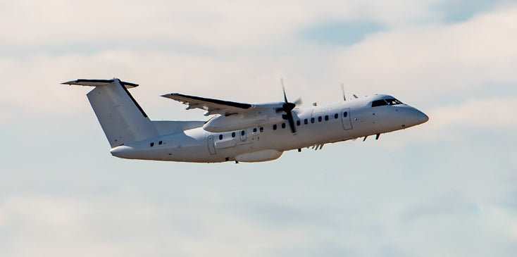 Bombardier Q300 Flight Attendant Seating