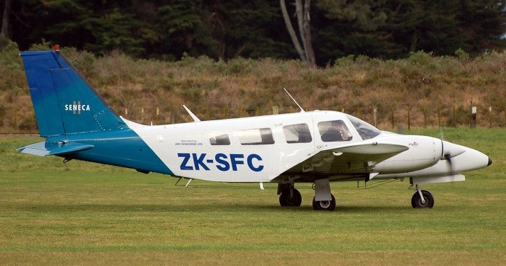 Piper PA-34 interior