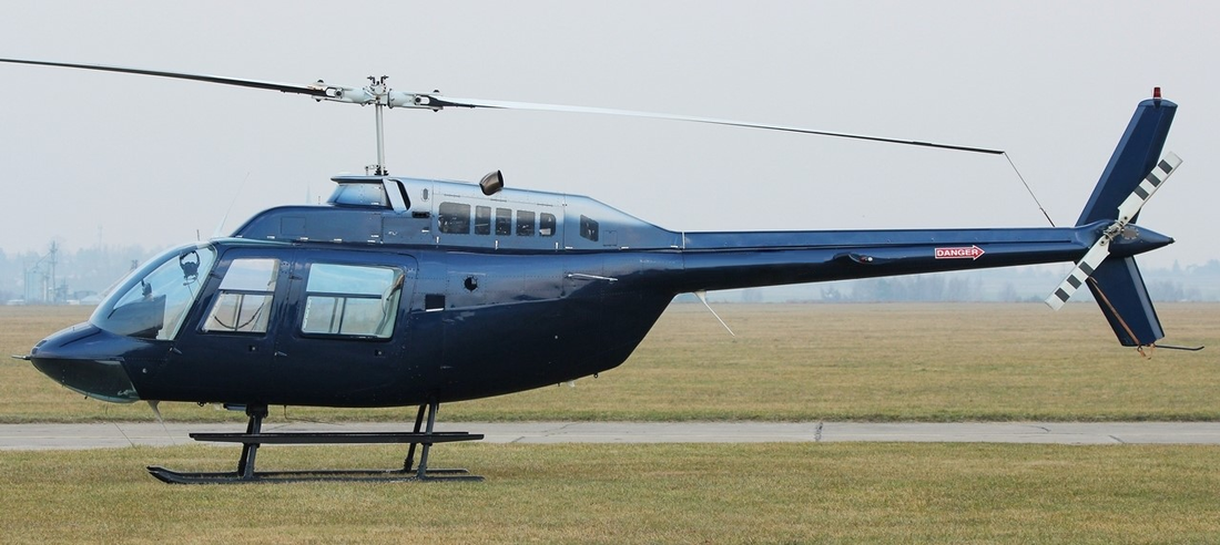 Bell 206 Generation I frame-less crew and pax seating