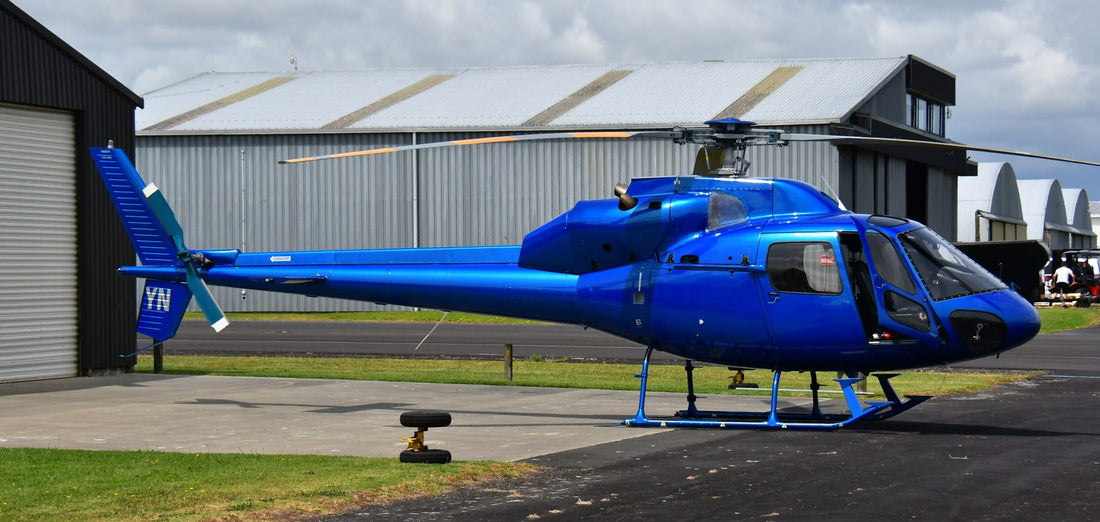 Striking Airbus AS355 Interior