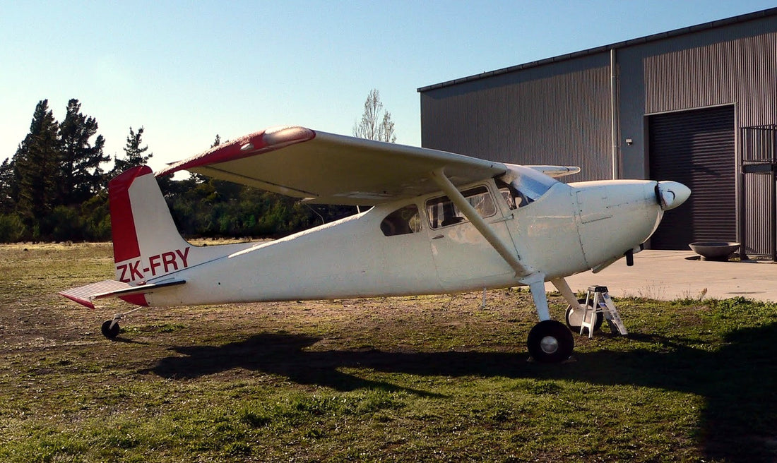 Cessna 180A Interior