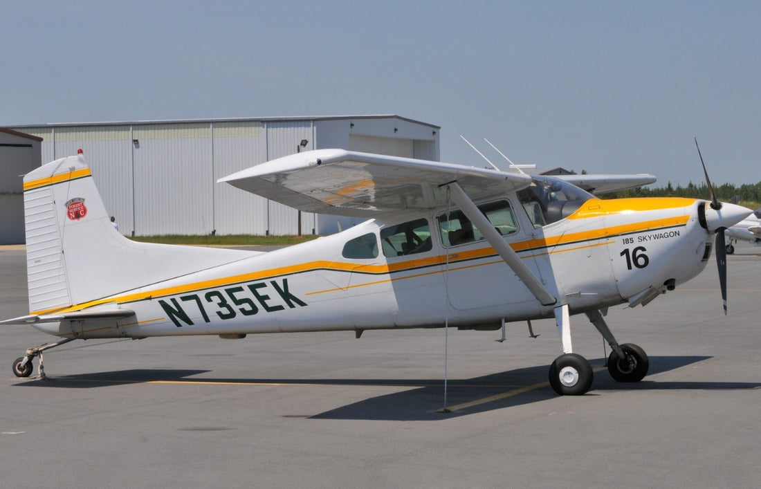 Cessna 185 Skywagon interior