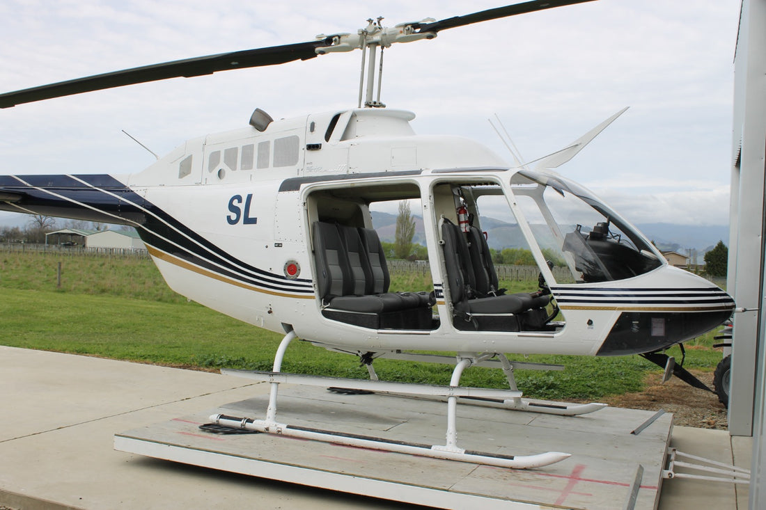 Bell 206 Jet Ranger Interior