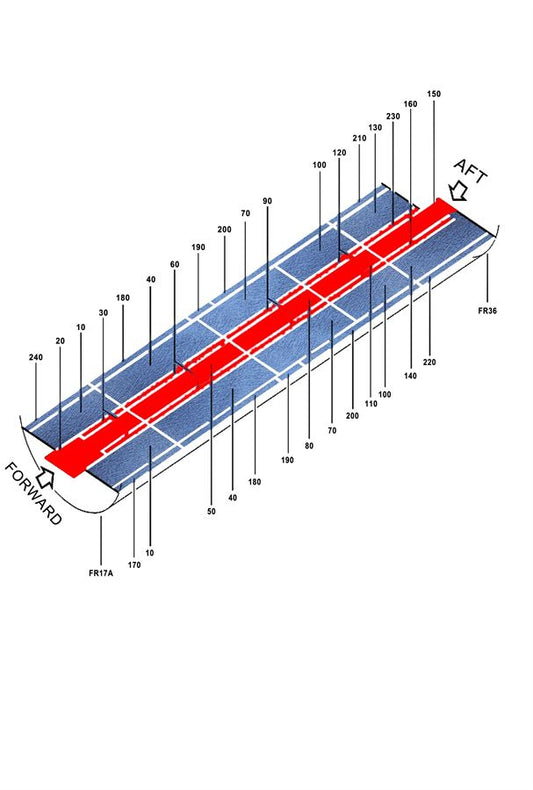 ATR 72 Aisle Carpet Set