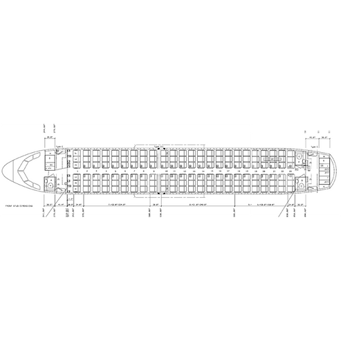 Airbus A320 Cabin Carpet Set