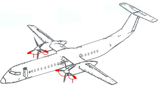 DHC-8 - Prop tie-Parking