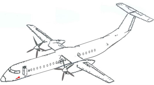 DHC-8 - Pitot cover