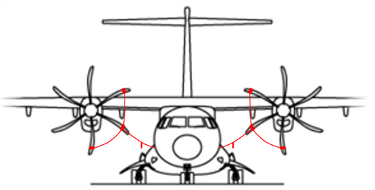 ATR 42/72 Prop tie