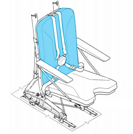 Cover, Seat Backrest, IAI model seat