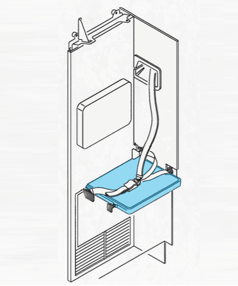 Observer Seat Assy, Bottom