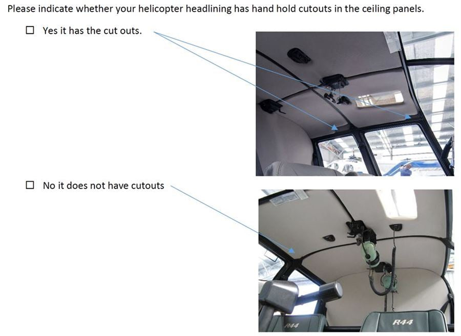 Tan Quick-ship Interior Kit, R44 Series