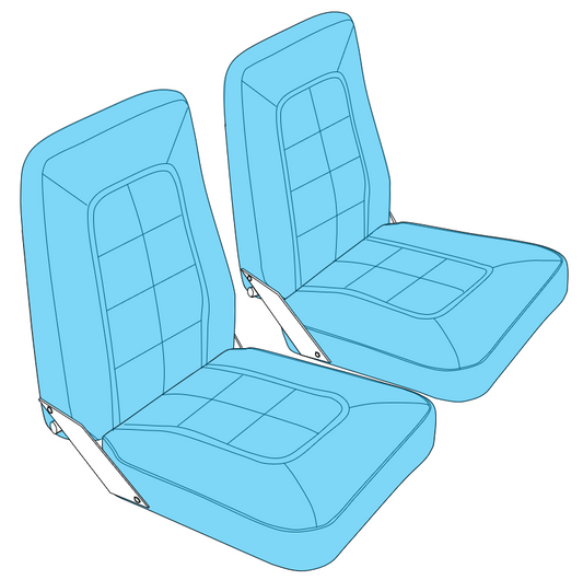 A152 Aerobat Seat Upholstery (1978-85)