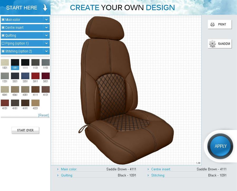 C172S Seat Upholstery (1996 +)