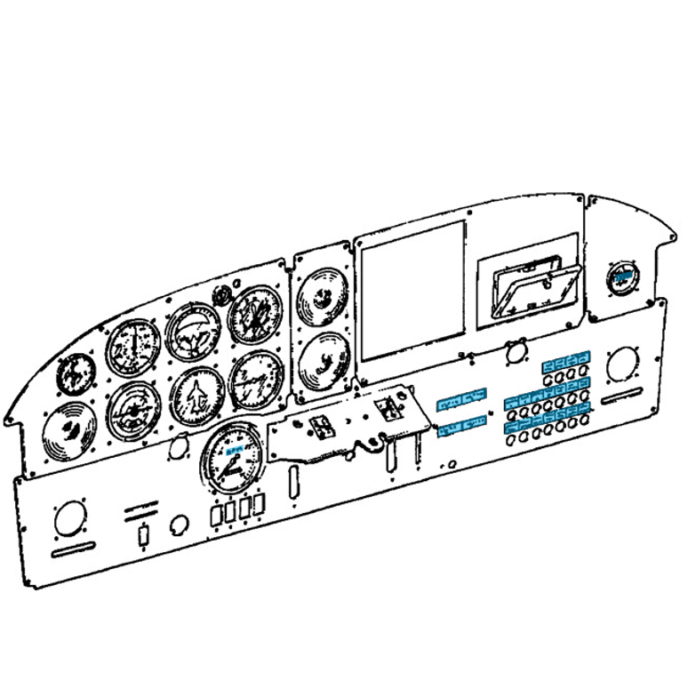 PA-38 Mandatory Interior Placard Set