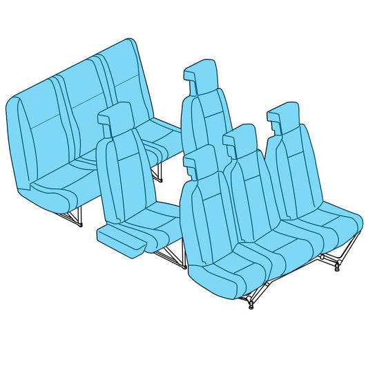 BK 117 Pax Seating, Full Set