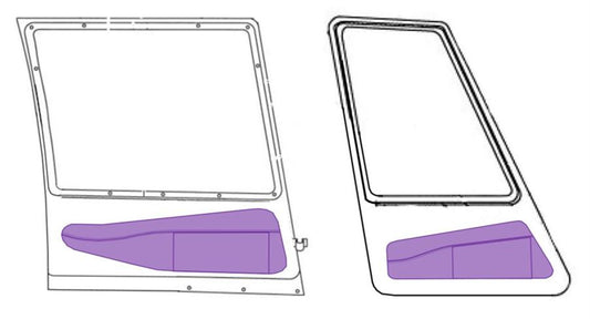 Door Insert Panels - full set