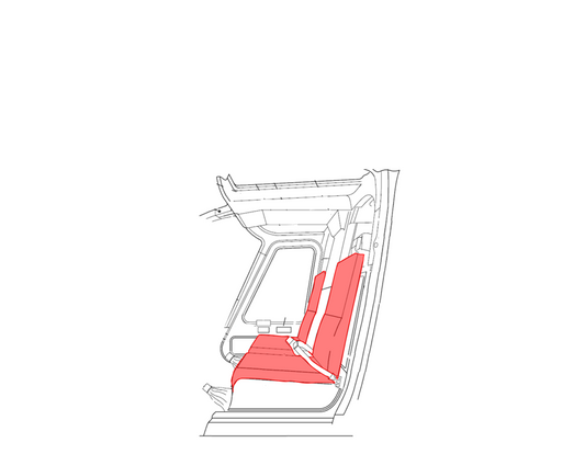 Bell 206 Seat over covers, Crew Only