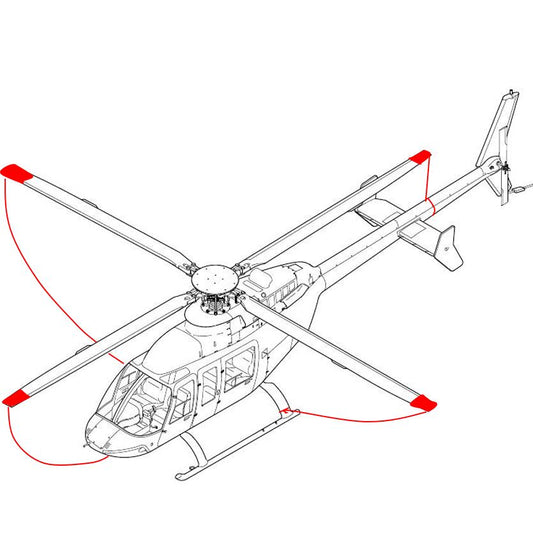 Bell 407 Blade tie downs