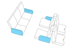 Bell 407 Armrest Covers