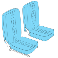 A152 Aerobat Seat Upholstery Gen II