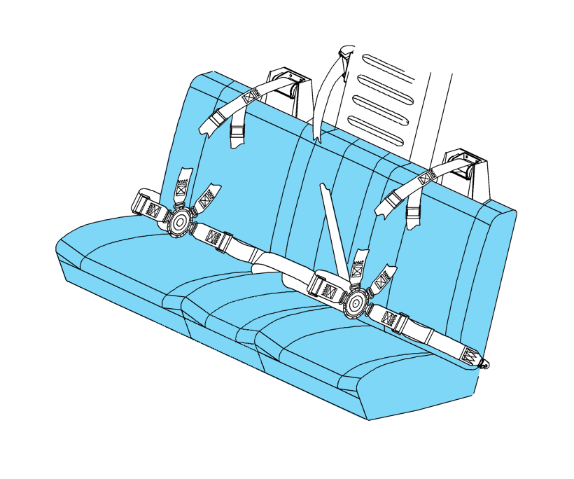 E Model, FWD Seat Assy, Generation I