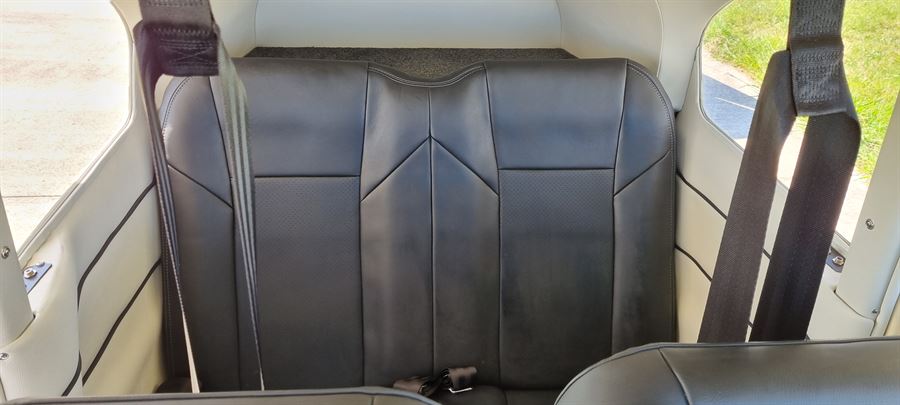 Early Cessna Seat Upholstery