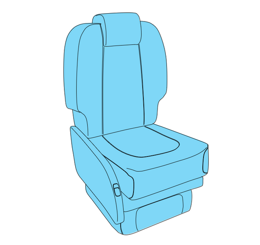 Decrane/Goodrich, Executive Series, Pax Seat Covers