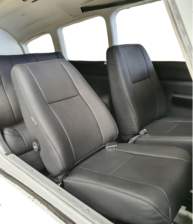 PA-28 Seat Upholstery (2 x Bucket/Aft bench)