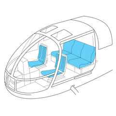 BO-105 Seating - Generation I