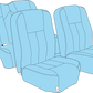 Early Cessna Seat Upholstery