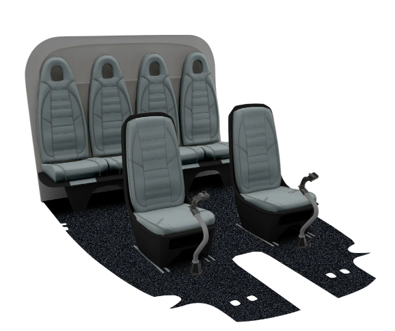 Ancient Grey, Standard Trim Kit, AS350 Series