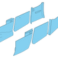 Early Cessna Sidewall Trim Panels