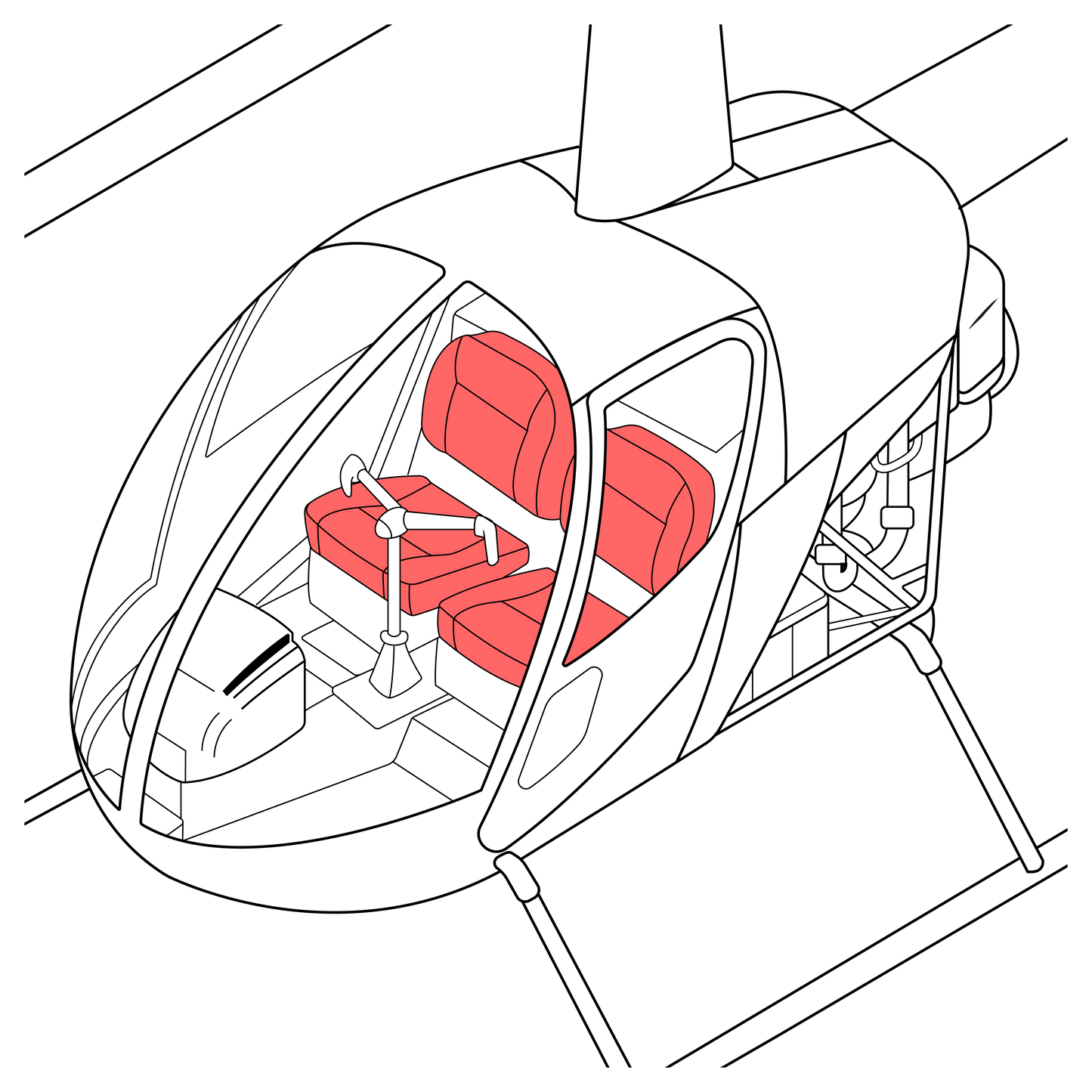 R22 Seat over cover set -Generation I