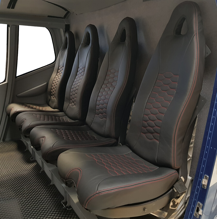 H130 Crew/Pax Seat Covers, 159 Series